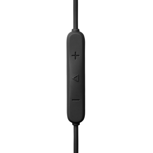JBL Endurance Run 3 USB-C - Black / Lime - USB-C Wired Sport Headphones - Left